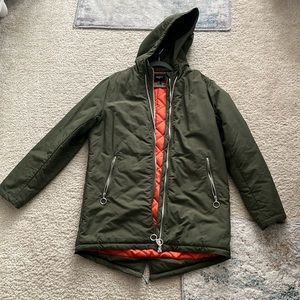 Forever, 21 green winter coat